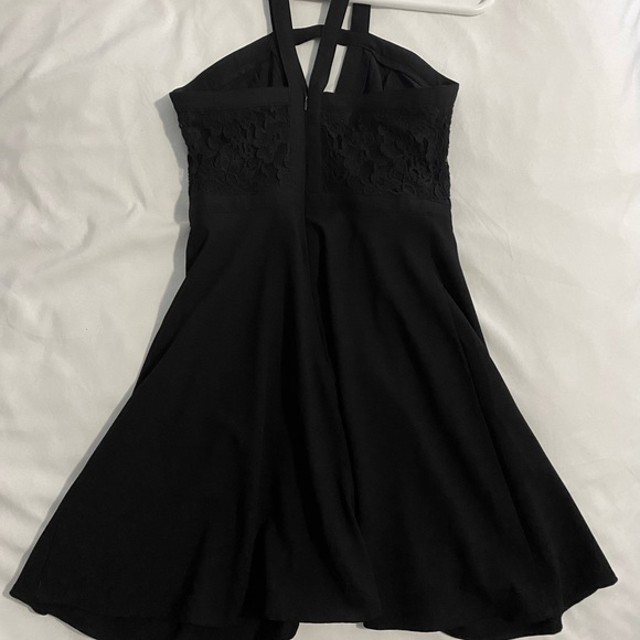 Lulu’s All My Daydreams Black Lace Skater Dress - Picture 5 of 6